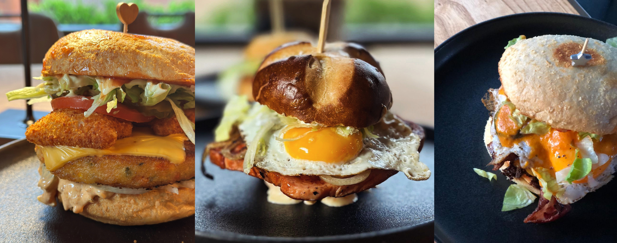 Burger und Pommes von Micha's Imbiss